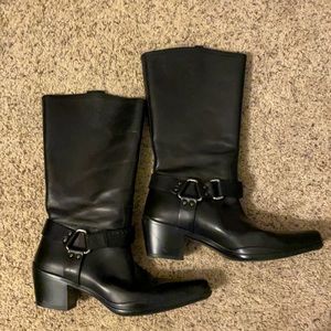 Black Prada Boots